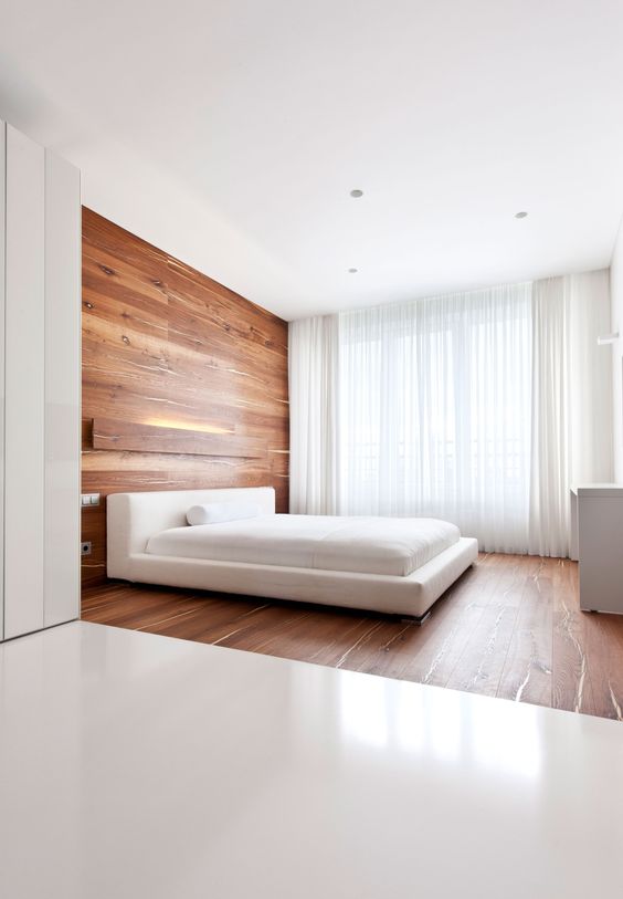 Дизайн интерьера спальни в минимализме